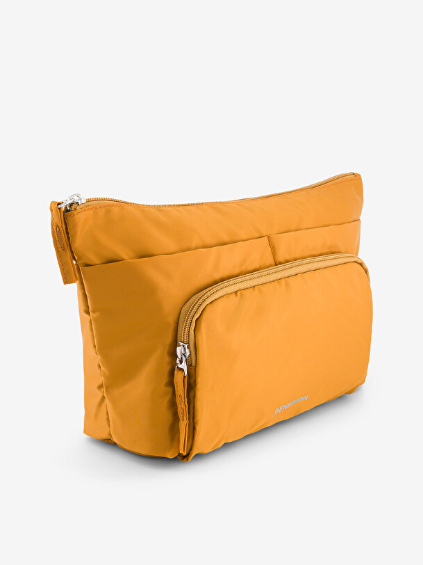 BEAUTY POCKET  Ocre , Sacs & Bagages Bensimon