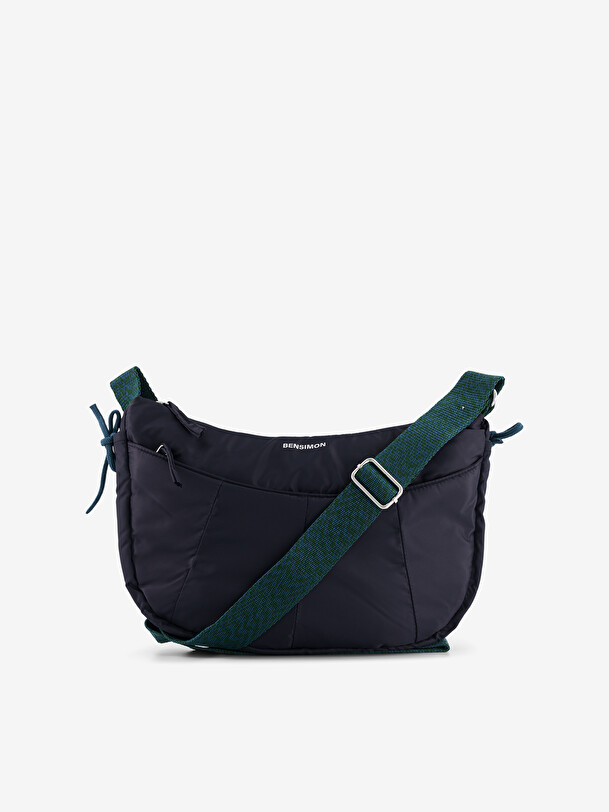 HALF MOON BAG  Bleu nuit , Sacs & Bagages Bensimon