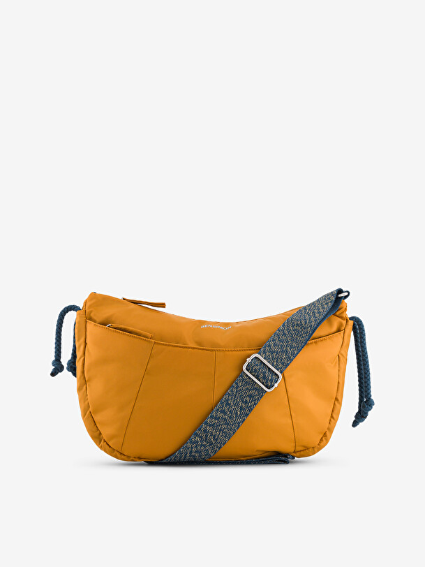 HALF MOON BAG  Ocre , Sacs & Bagages Bensimon