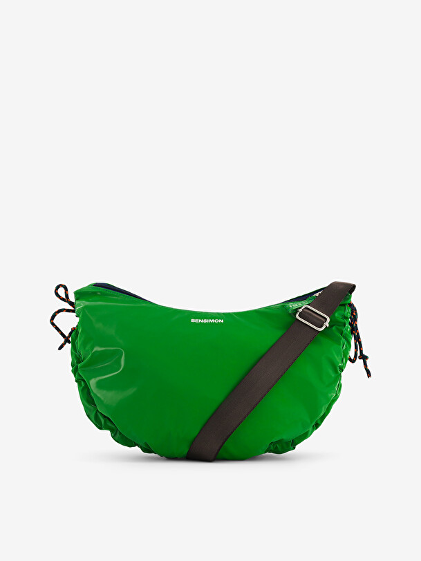 HALF MOON BAG  Vert , Sacs & Bagages Bensimon