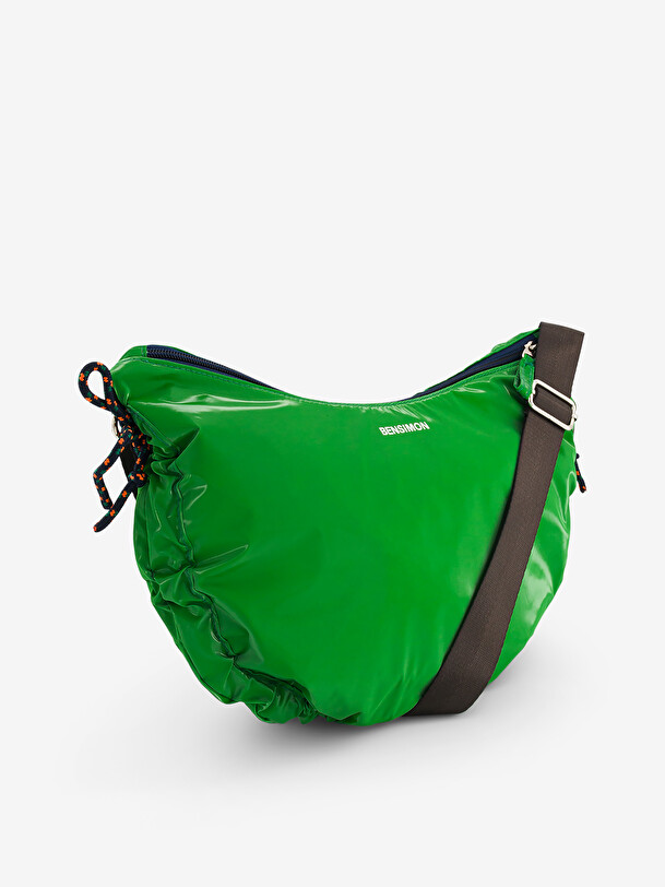 HALF MOON BAG  Vert , Sacs & Bagages Bensimon