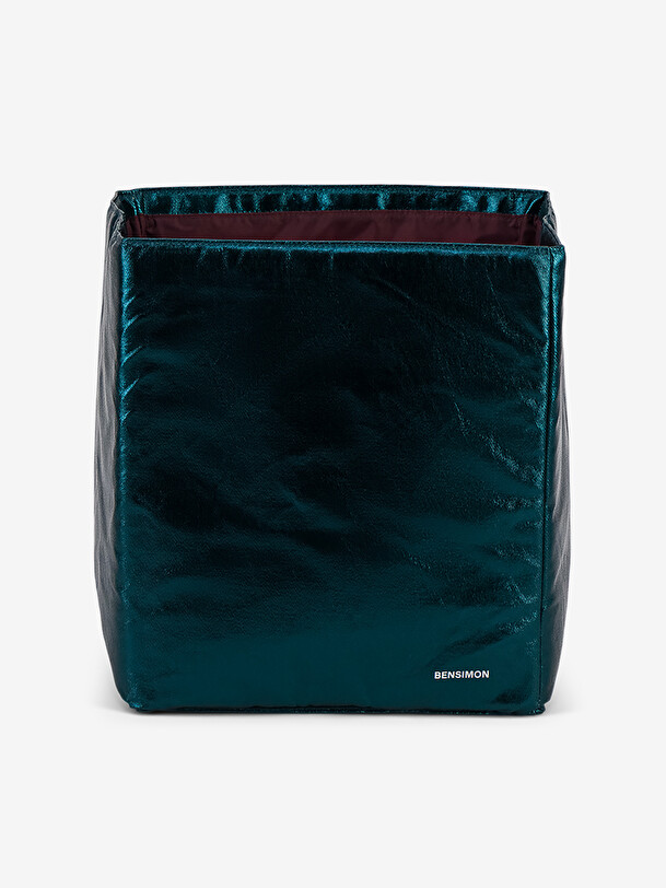 SQUARE BUCKET  Cobalt , Sacs & Bagages Bensimon
