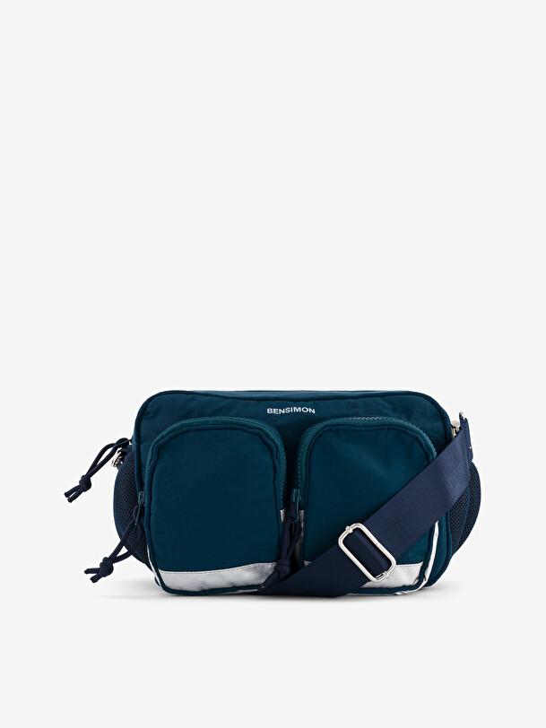 CROSS BODY MARBELLA  Cobalt silver , Sacs & Bagages Bensimon