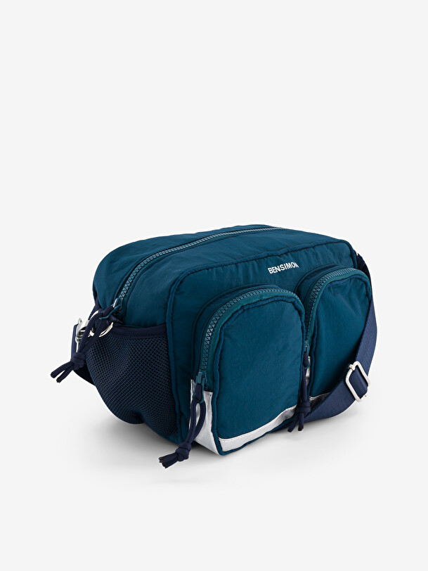 CROSS BODY MARBELLA  Cobalt silver , Sacs & Bagages Bensimon