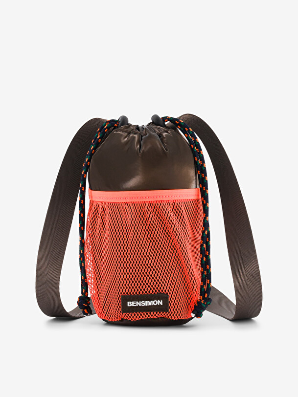 BOTTLE BAG  Chocolat , Sacs & Bagages Bensimon