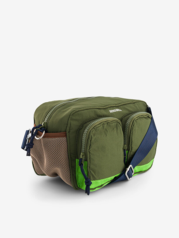 CROSS BODY MARBELLA  Kaki anis , Sacs & Bagages Bensimon
