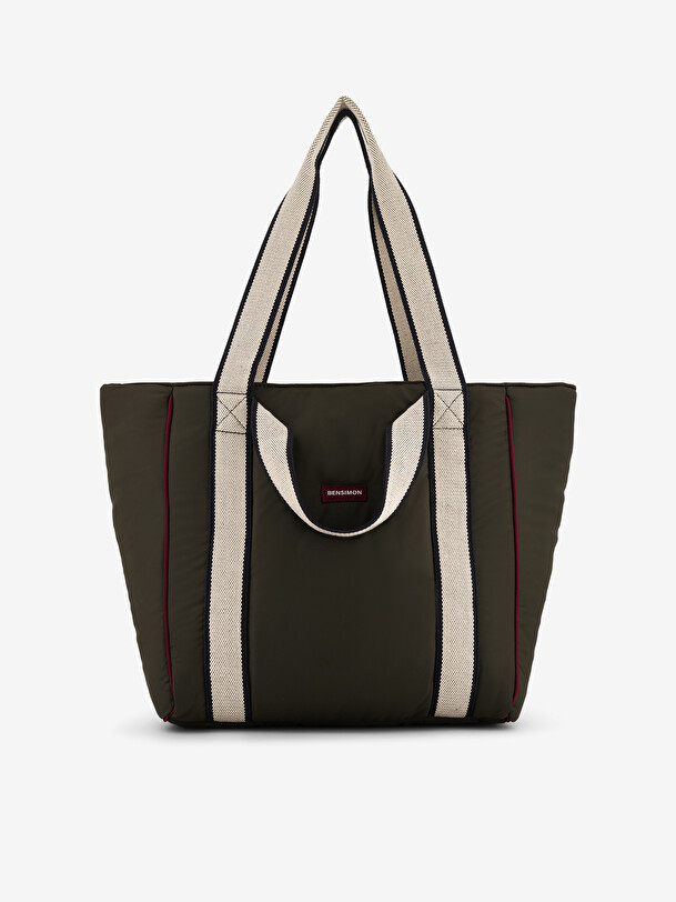 SHOPPING BAG MONTREAL  Militaire , Sacs & Bagages Bensimon