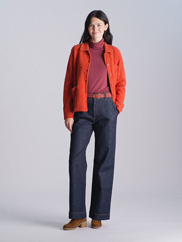 CEINTURE FINE  Aubergine , Pr&ecirc;t-&agrave;-porter Bensimon