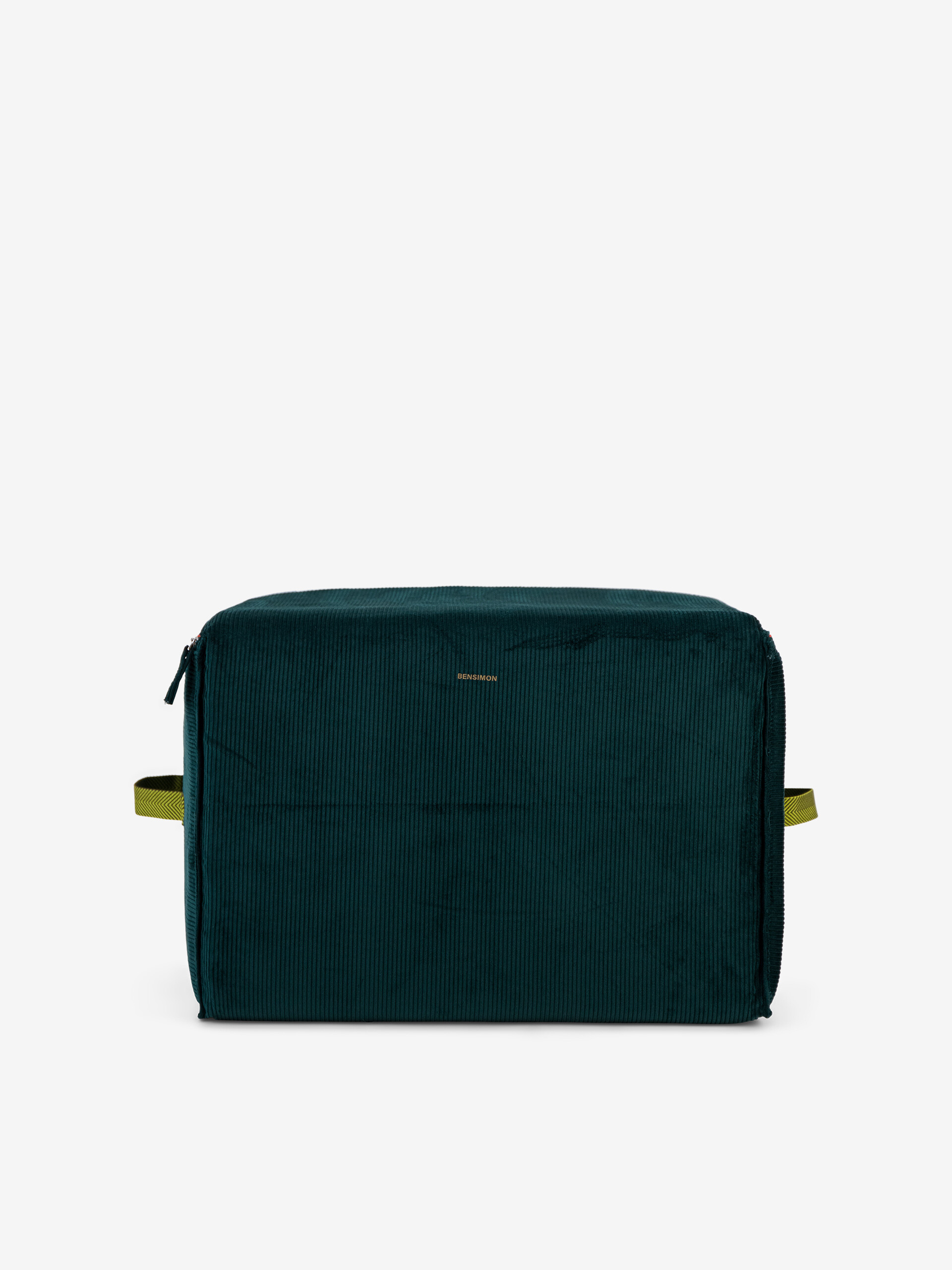 HOUSE CASE VELVET CORDUROY M  Bleu canard , Maison Bensimon