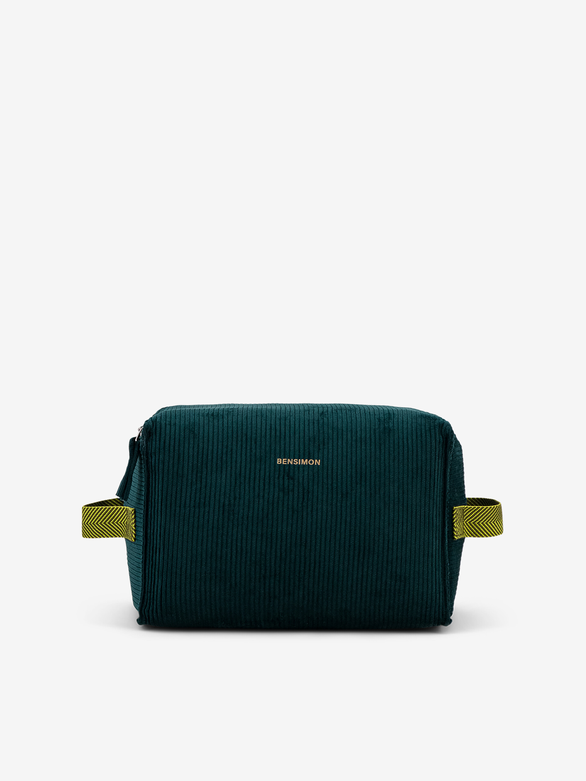 HOUSE CASE VELVET CORDUROY S  Bleu canard , Maison Bensimon