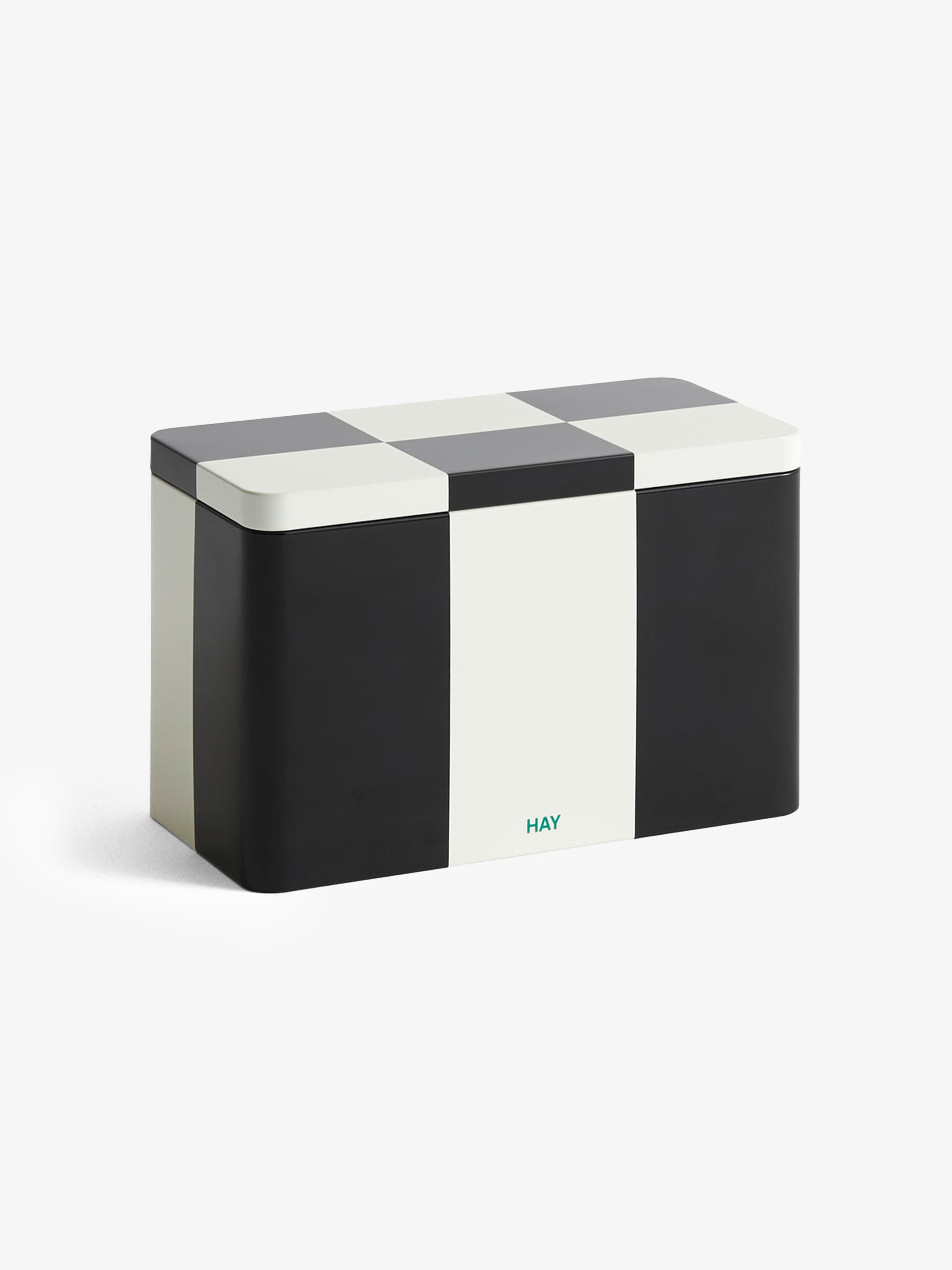 BOITE EN METAL NOIR ET BLANC - HAY Multicolore , Maison Bensimon