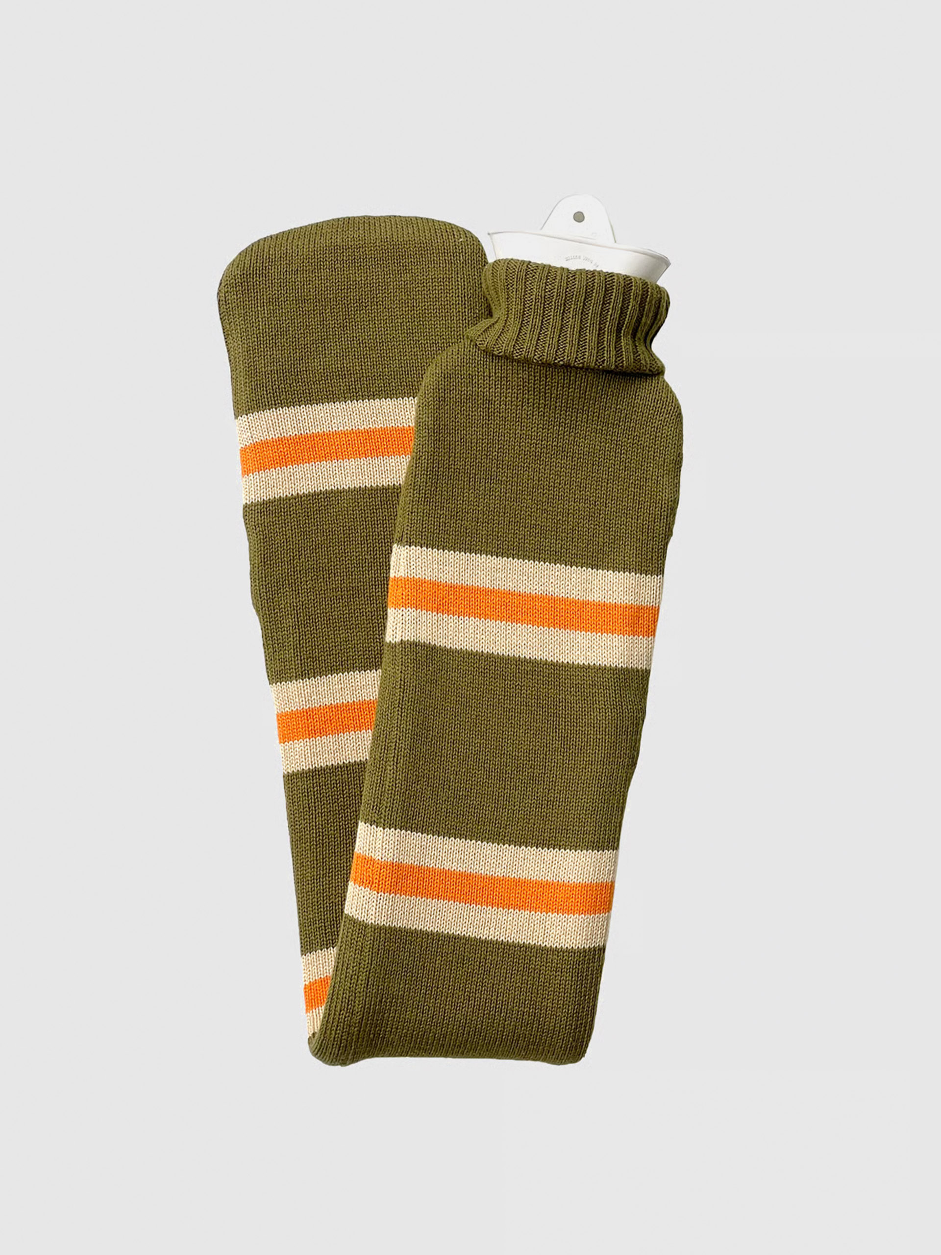 BOUILLOTTE BIO LONGUE KAKI-ORANGE - SUITE 702  Kaki , Maison Bensimon
