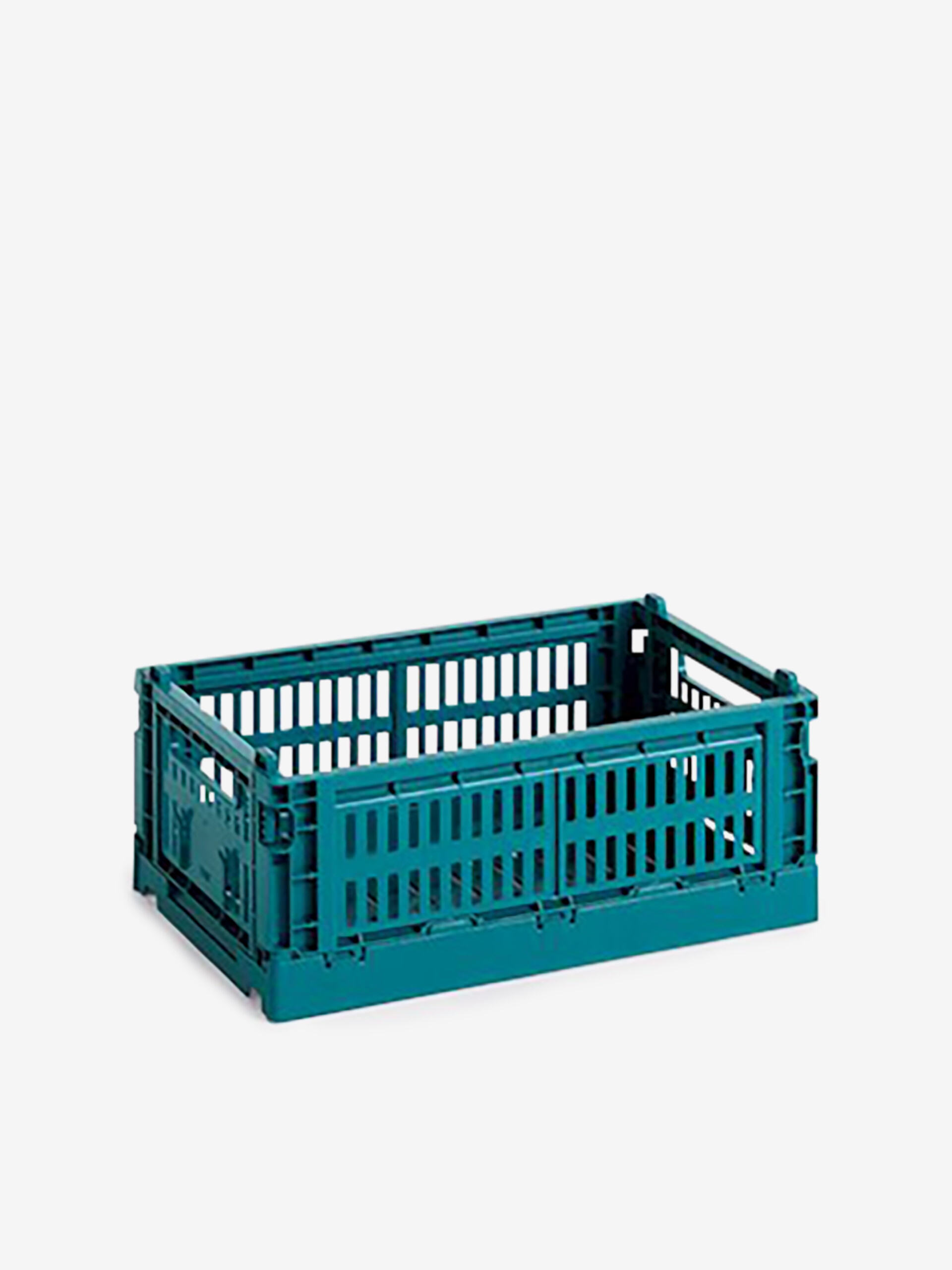 PANIER COLOUR CRATE S POLYPROPYLENE RECYCLE BLEU VERT - HAY Bleu , Maison Bensimon