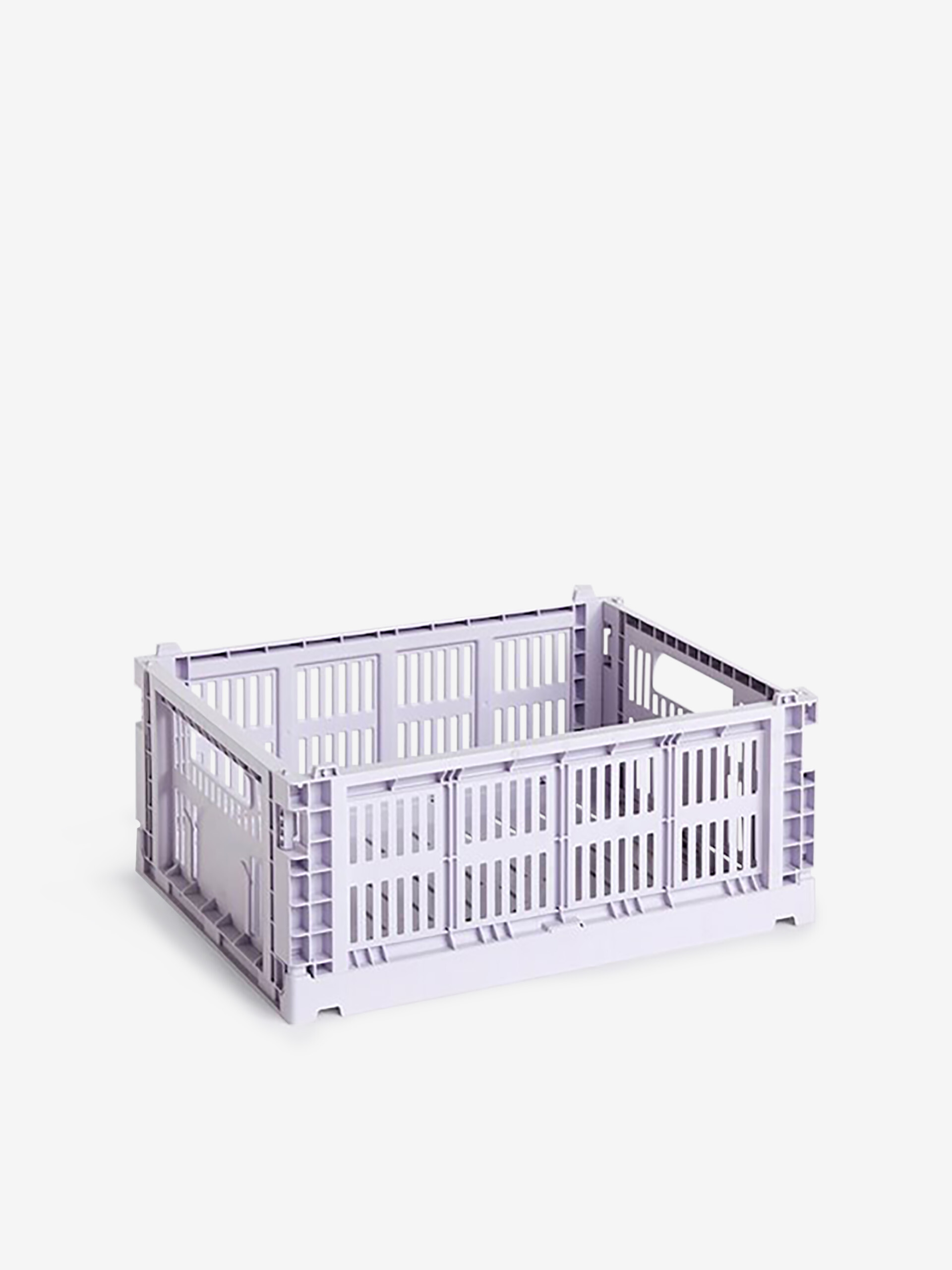 PANIER COLOUR CRATE M POLYPROPYLENE RECYCLE LILAS - HAY Lilas , Maison Bensimon