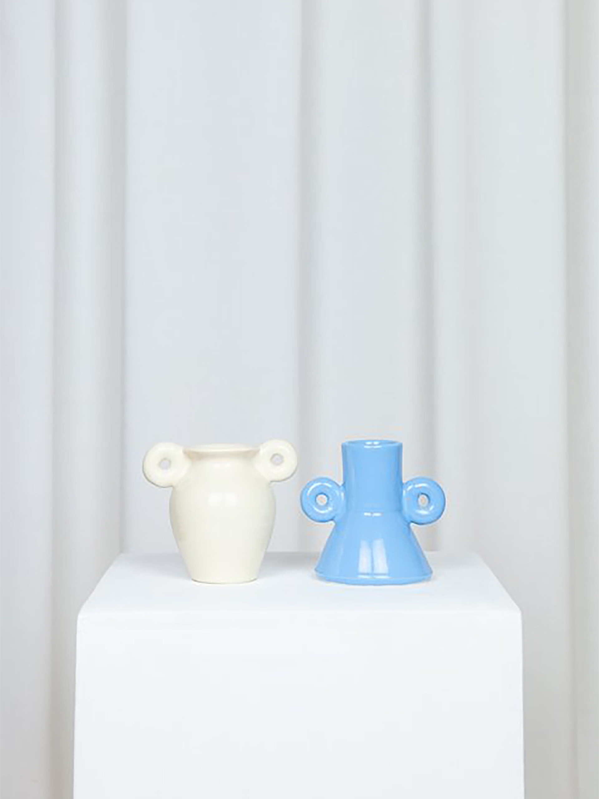 TINY VASE BLEU - LOLA MAYERAS Bleu clair , Maison Bensimon