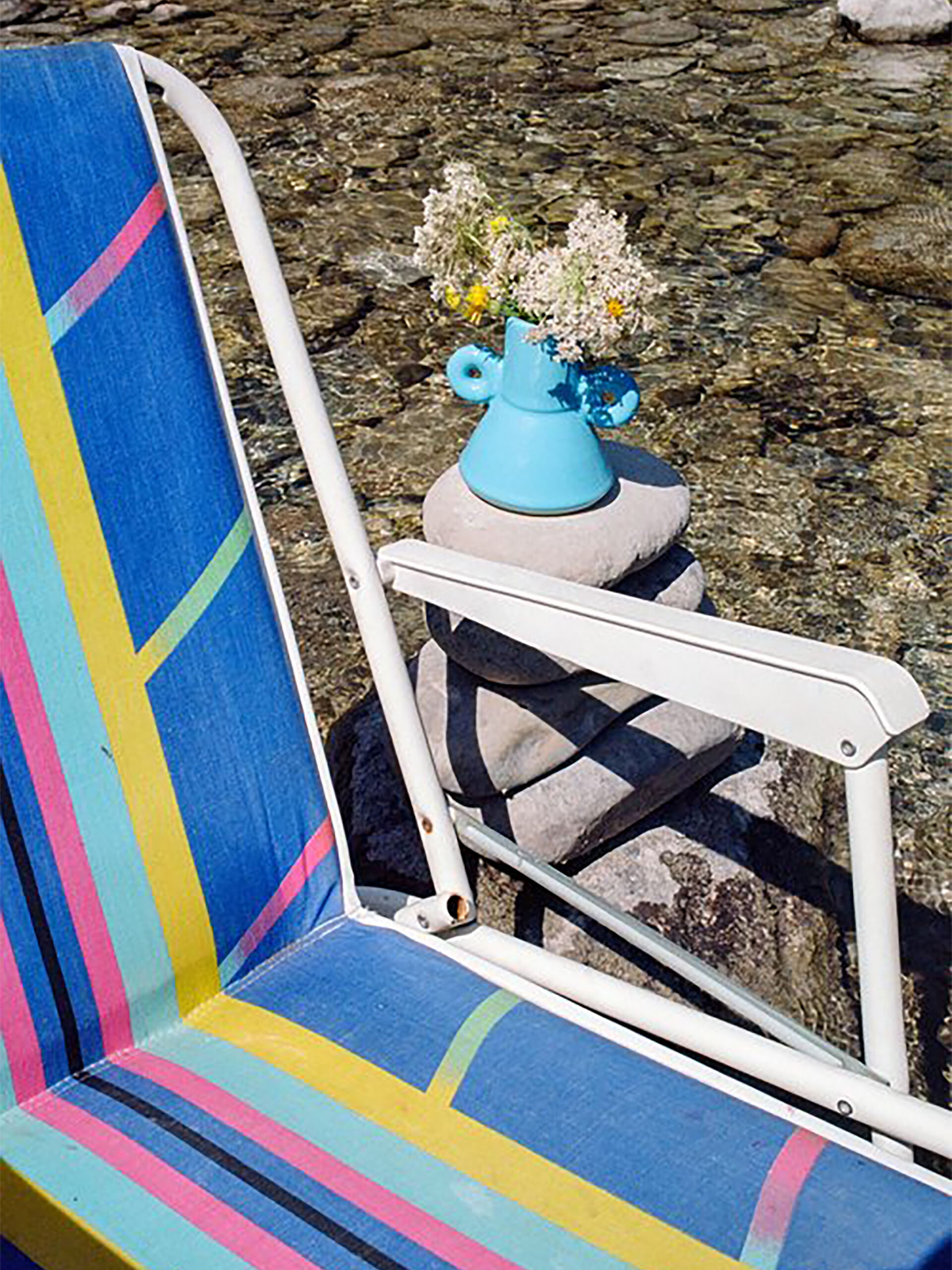 TINY VASE BLEU - LOLA MAYERAS Bleu clair , Maison Bensimon