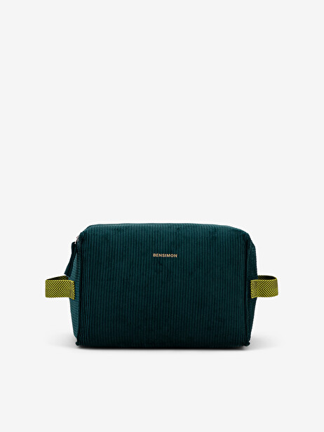 HOUSE CASE VELVET CORDUROY S  Bleu canard , Maison Bensimon