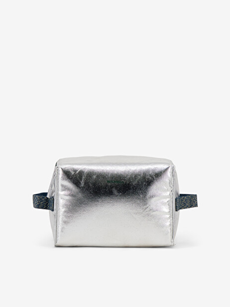 HOUSE CASE SHINY TWILL S  Silver , Maison Bensimon 