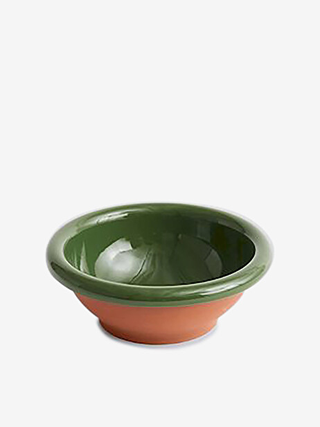 PETIT SALADIER BARRO VERT - HAY  Vert , Maison Bensimon