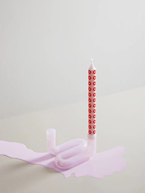 BOUGEOIR WAVE ROSE - STUDIO ABOUT  Rose , Maison Bensimon