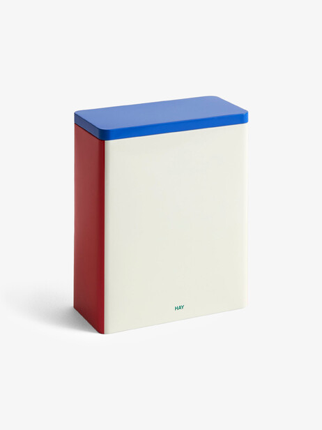 BOITE EN METAL TRICOLORE - HAY  Multicolore , Maison Bensimon