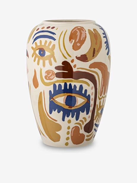 VASE HORUS GRES - BLOOMINGVILLE  Bleu , Maison Bensimon