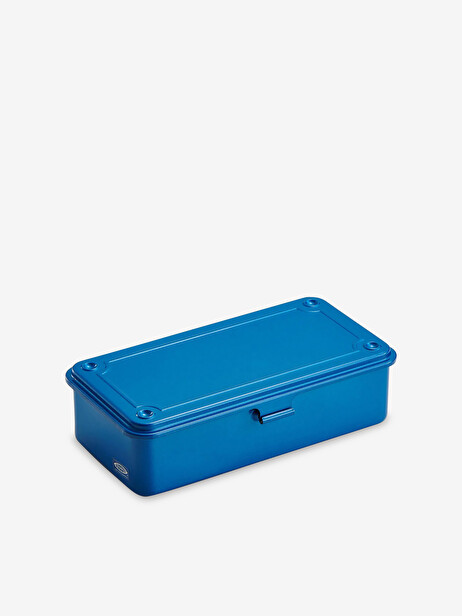 BOITE DE RANGEMENT JAPON M METAL MARINE - ROBINSON TOYO  Bleu , Maison Bensimon