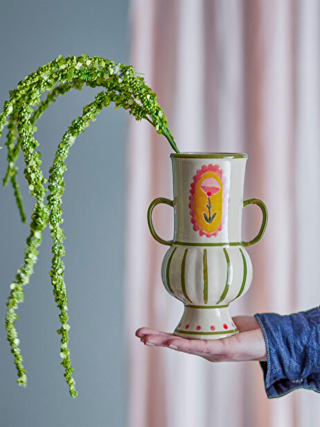 VASE ODINA  Ecru , Maison Bensimon