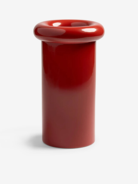VASE TURBAN ROUGE - &KLEVERING  Rouge , Maison Bensimon
