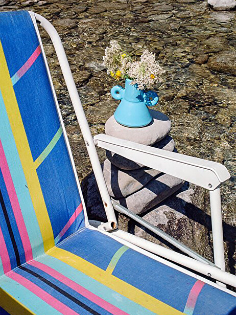 TINY VASE BLEU - LOLA MAYERAS  Bleu clair , Maison Bensimon