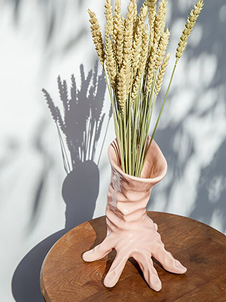 VASE GLOVE ROSE - LOLA MAYERAS  Rose , Maison Bensimon