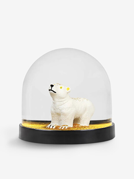 BOULE A NEIGE OURS POLAIRE - &KLEVERING  Blanc , Maison Bensimon