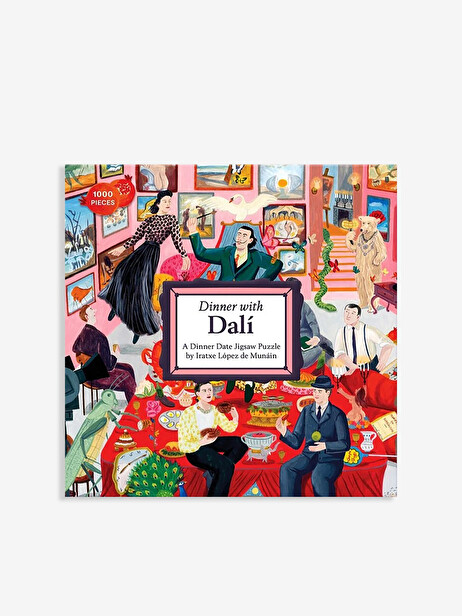 PUZZLE DINNER WITH DALI - NEW MAGS  Multicolore , Maison Bensimon