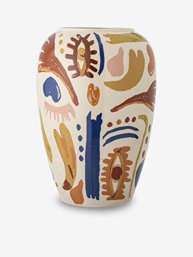 VASE HORUS GRES - BLOOMINGVILLE  Bleu , Maison Bensimon