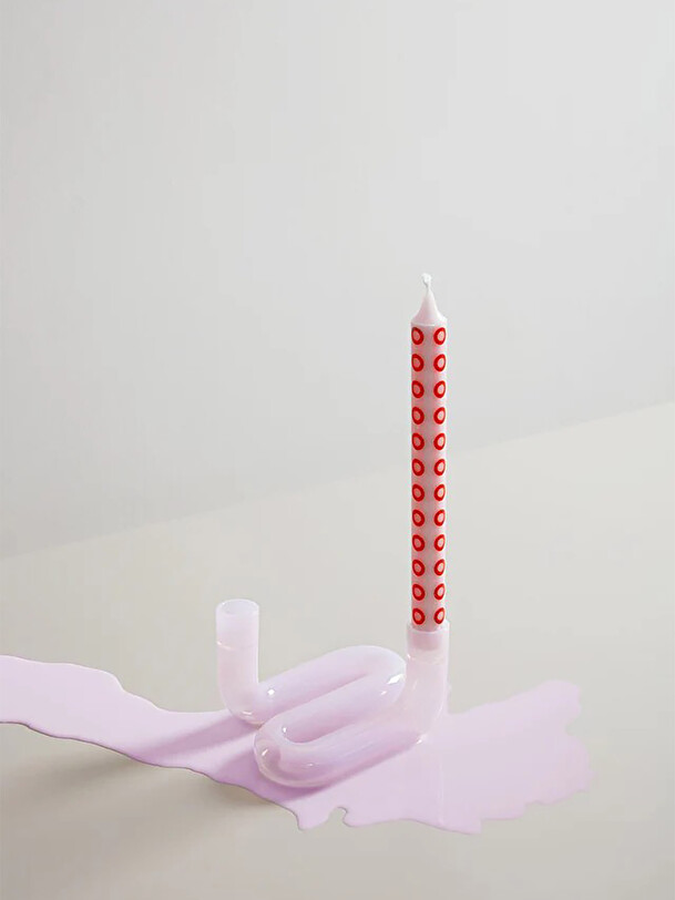 BOUGEOIR WAVE ROSE - STUDIO ABOUT Rose , Maison Bensimon