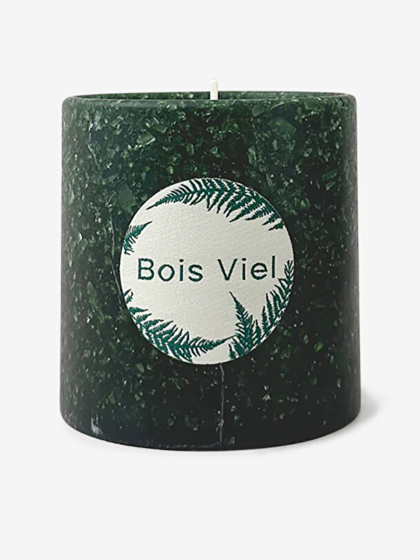 BOUGIE SOUS BOIS - BOIS VIEIL Vert fonce , Maison Bensimon