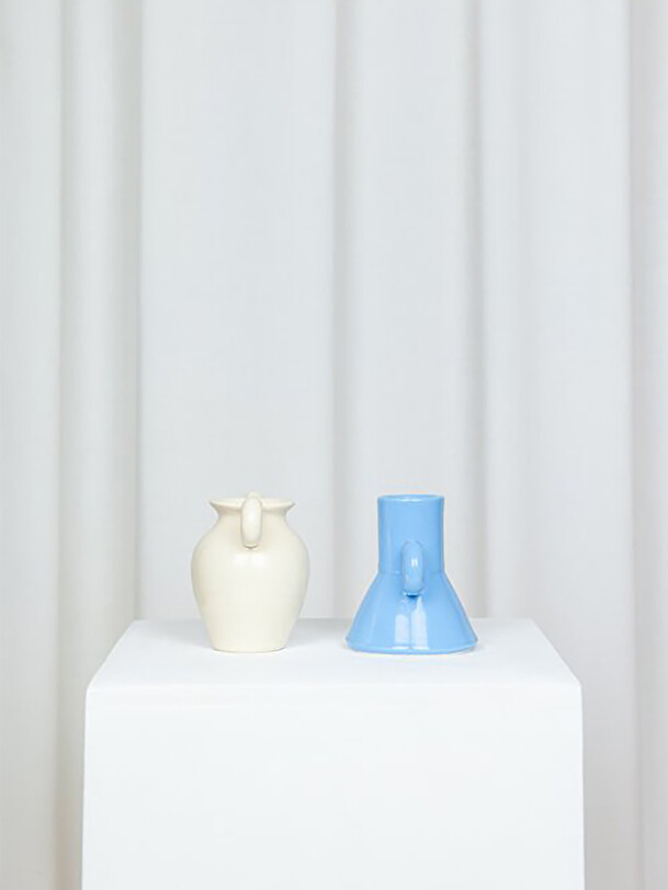 TINY VASE BLEU - LOLA MAYERAS Bleu clair , Maison Bensimon