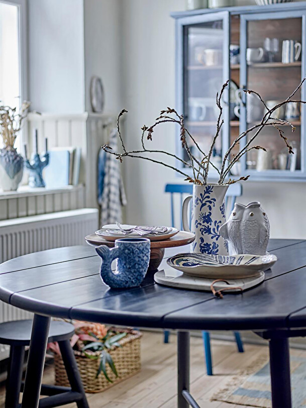 PLATEAU YAMATO GRES BLEU - BLOOMINGVILLE  Bleu , Maison Bensimon