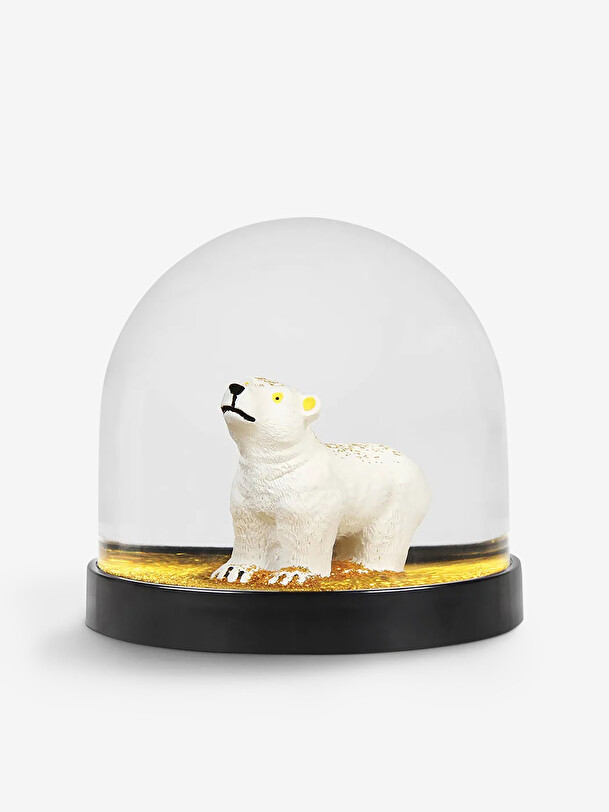 BOULE A NEIGE OURS POLAIRE - &KLEVERING Blanc , Maison Bensimon