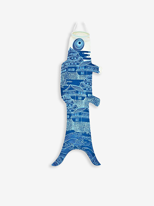 KOINOBORI OSHIRO BLEU M - MALMO Bleu , Maison Bensimon
