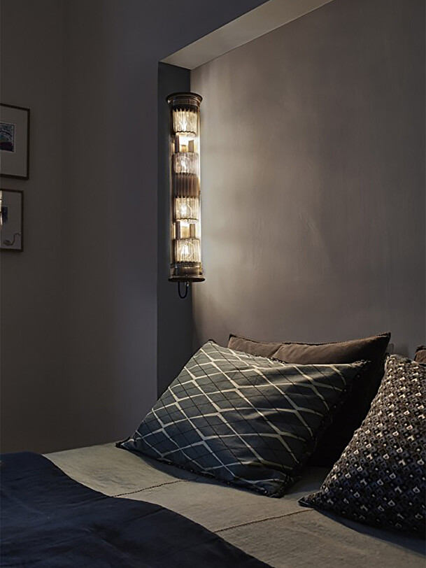 APPLIQUE MURALE IN THE TUBE 70 MAILLE OR - DCW EDITIONS Dore , Maison Bensimon