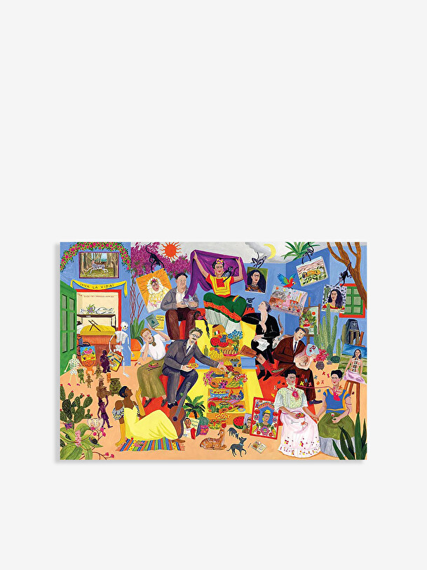 PUZZLE DINNER WITH FRIDA - NEW MAGS Multicolore , Maison Bensimon