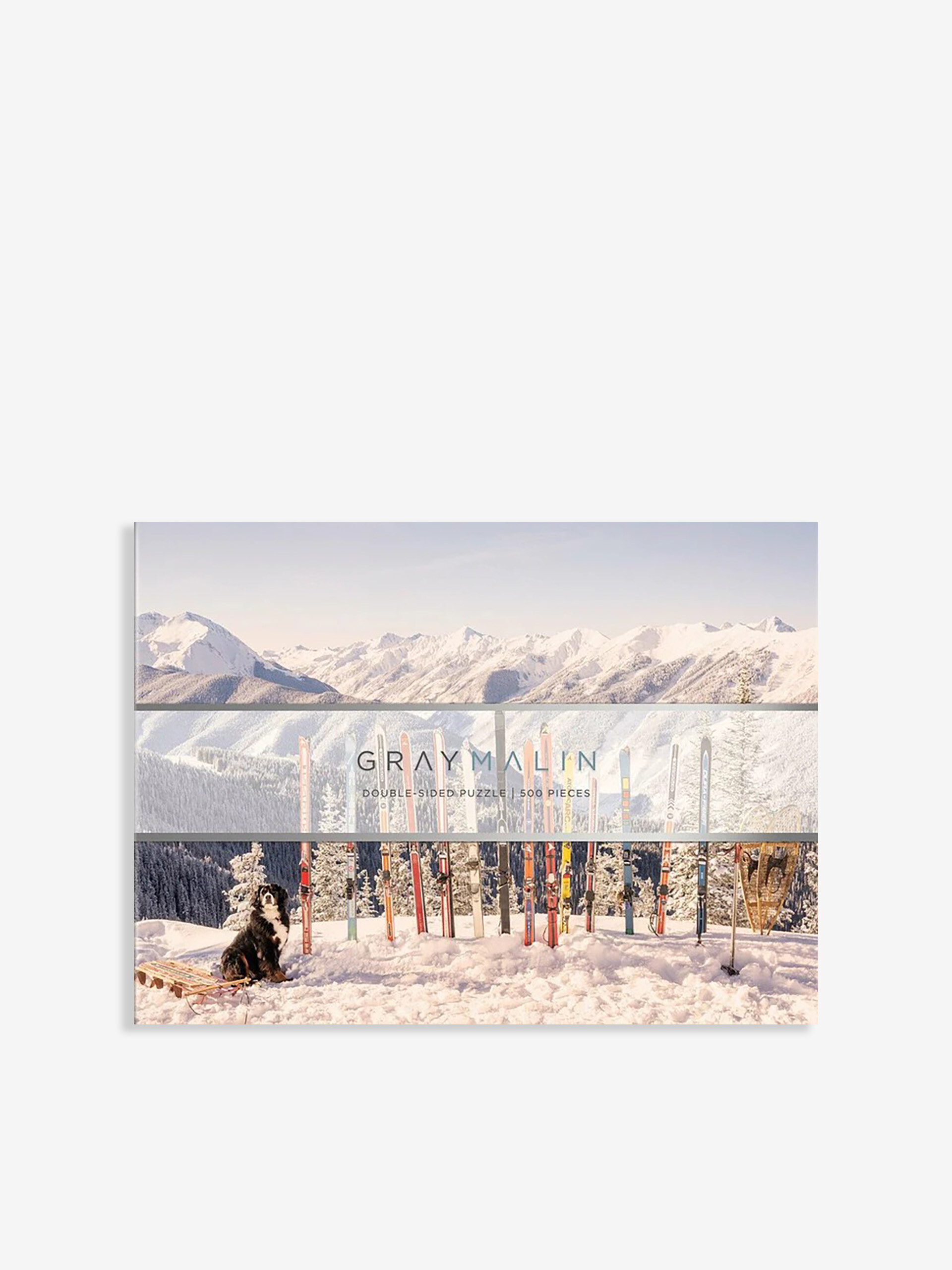 PUZZLE BIFACE WINTER SKI II - NEW MAGS Multicolore , Maison Bensimon