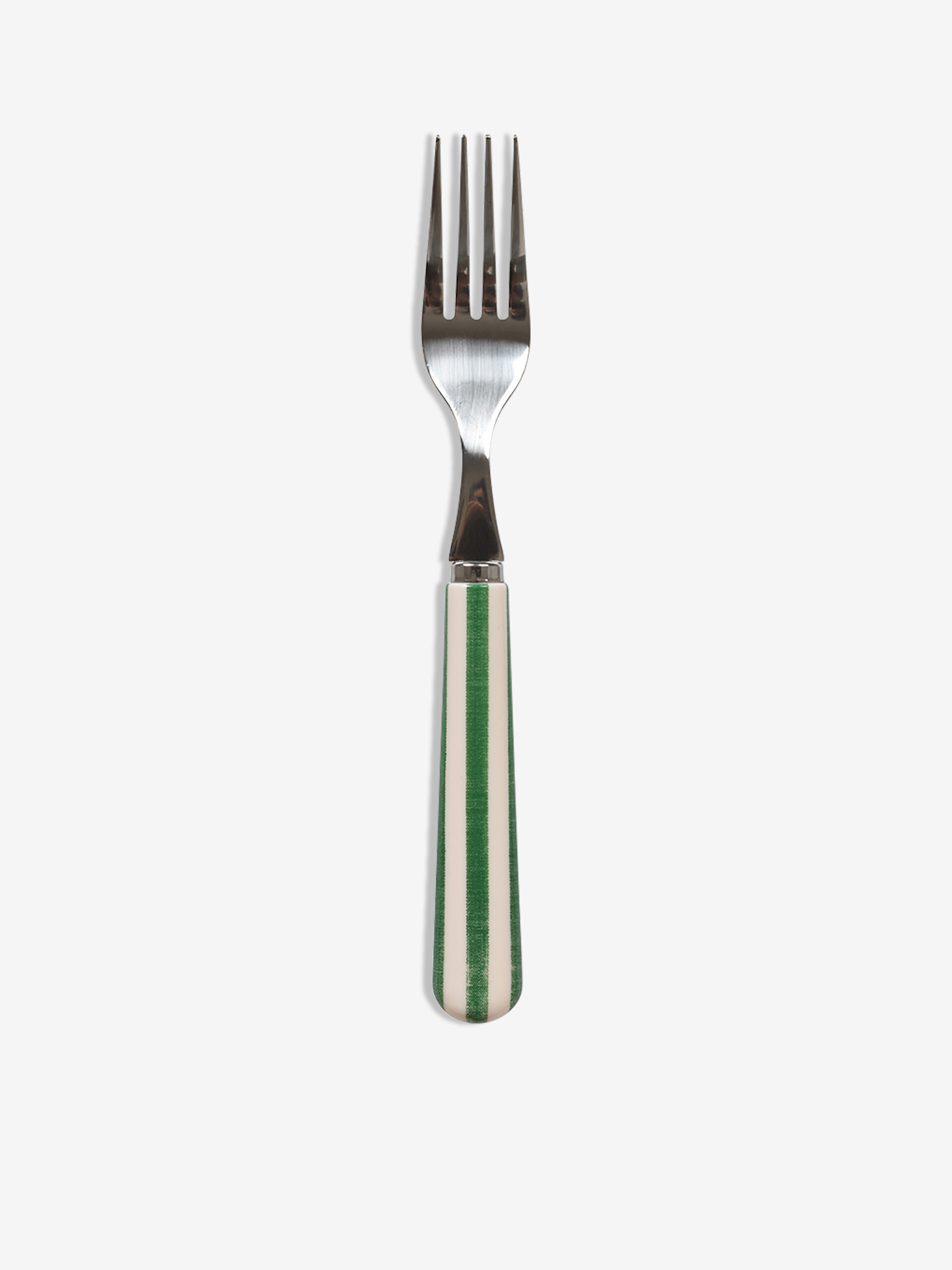 FOURCHETTE PAUL RAYURE VERT - OPJET  Vert , Maison Bensimon