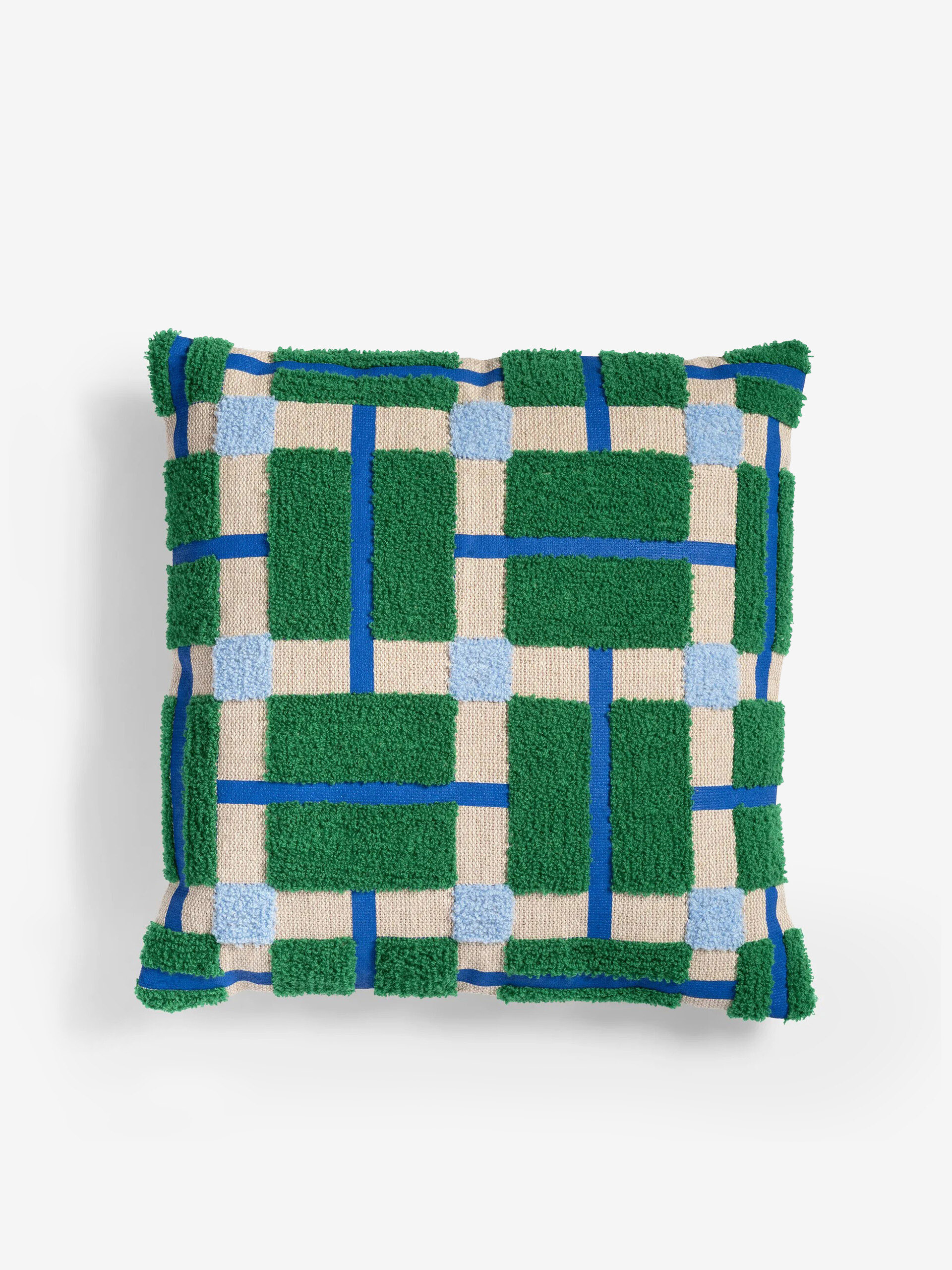 COUSSIN PLANO VERT 40X40CM - &KLEVERING  Vert , Maison Bensimon