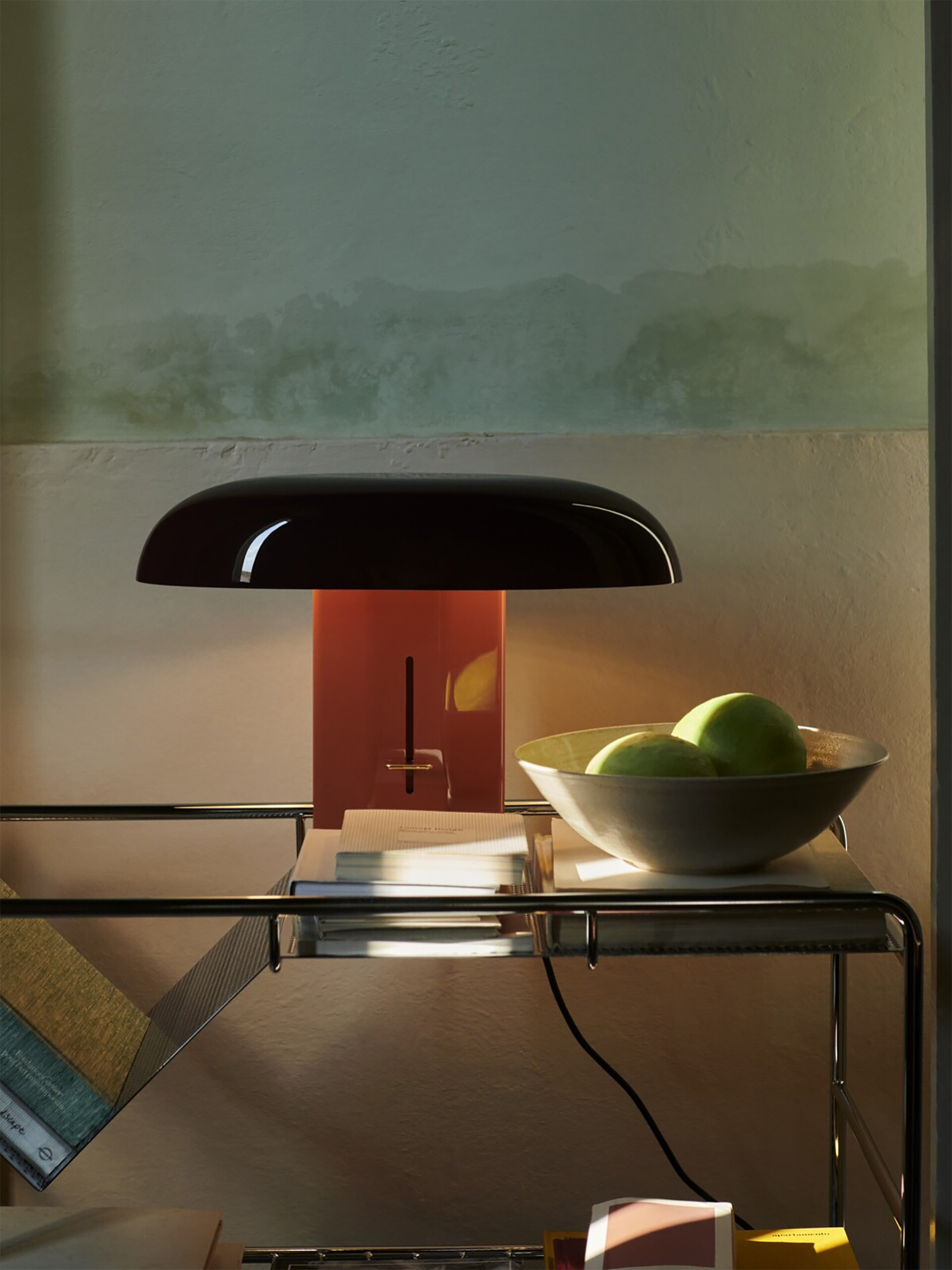 LAMPE A POSER MONTERA JH42 BORDEAUX/ORANGE - &TRADITION Orange , Maison Bensimon
