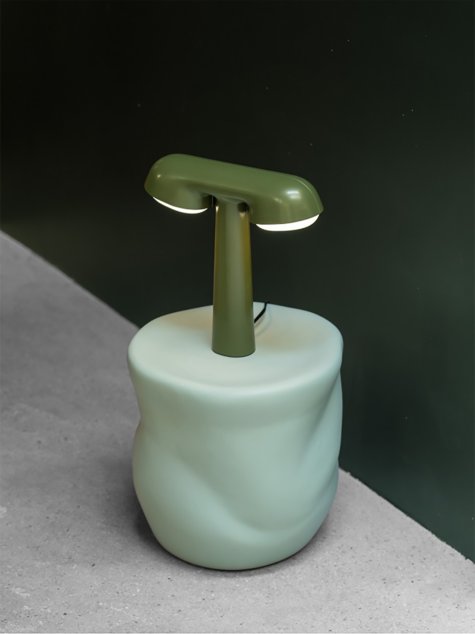LAMPE TGV KAKI - MOUSTACHE  Kaki , Maison Bensimon