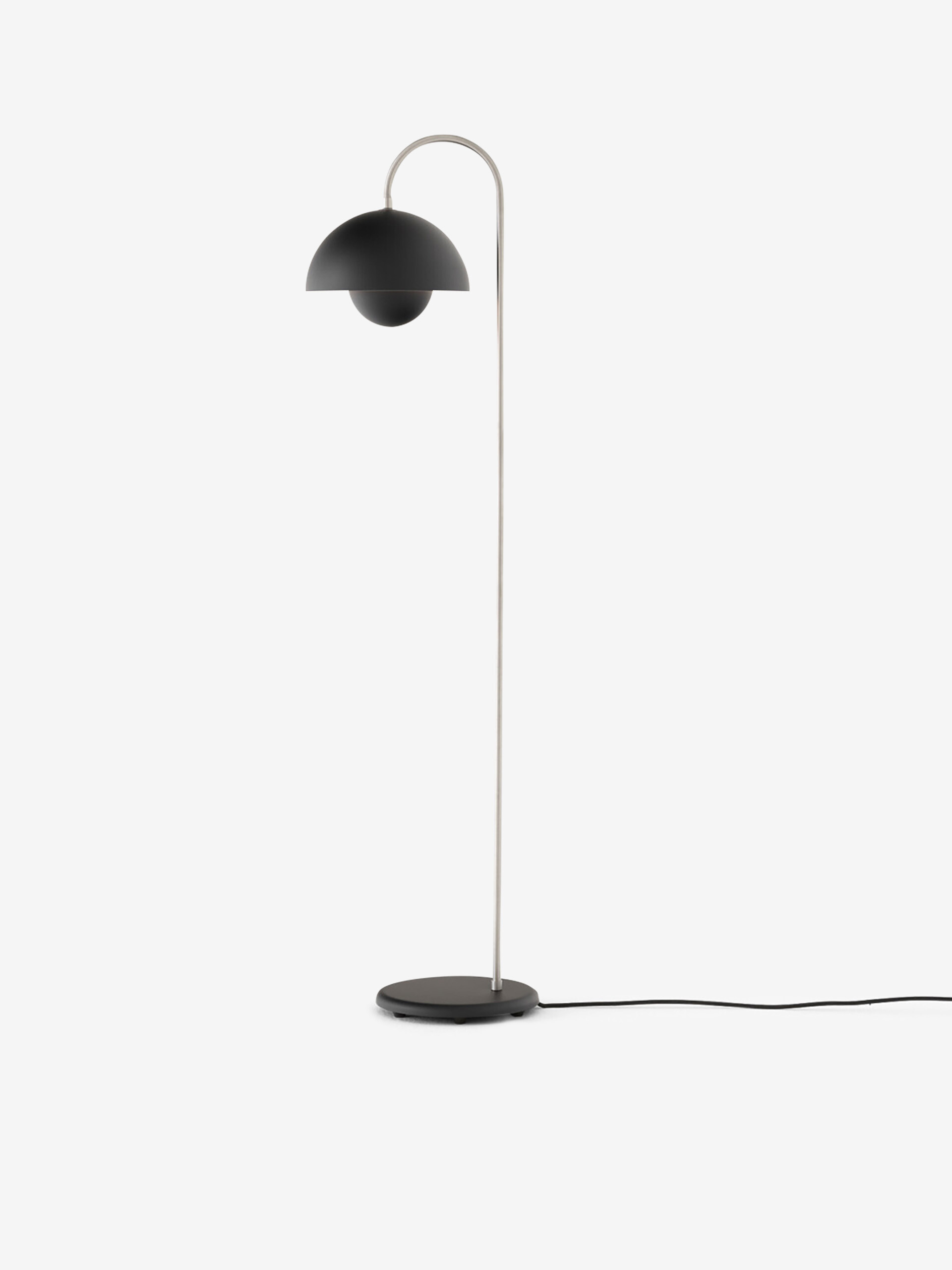 LAMPADAIRE FLOWERPOT VP12 NOIR - &TRADITION  Noir , Maison Bensimon
