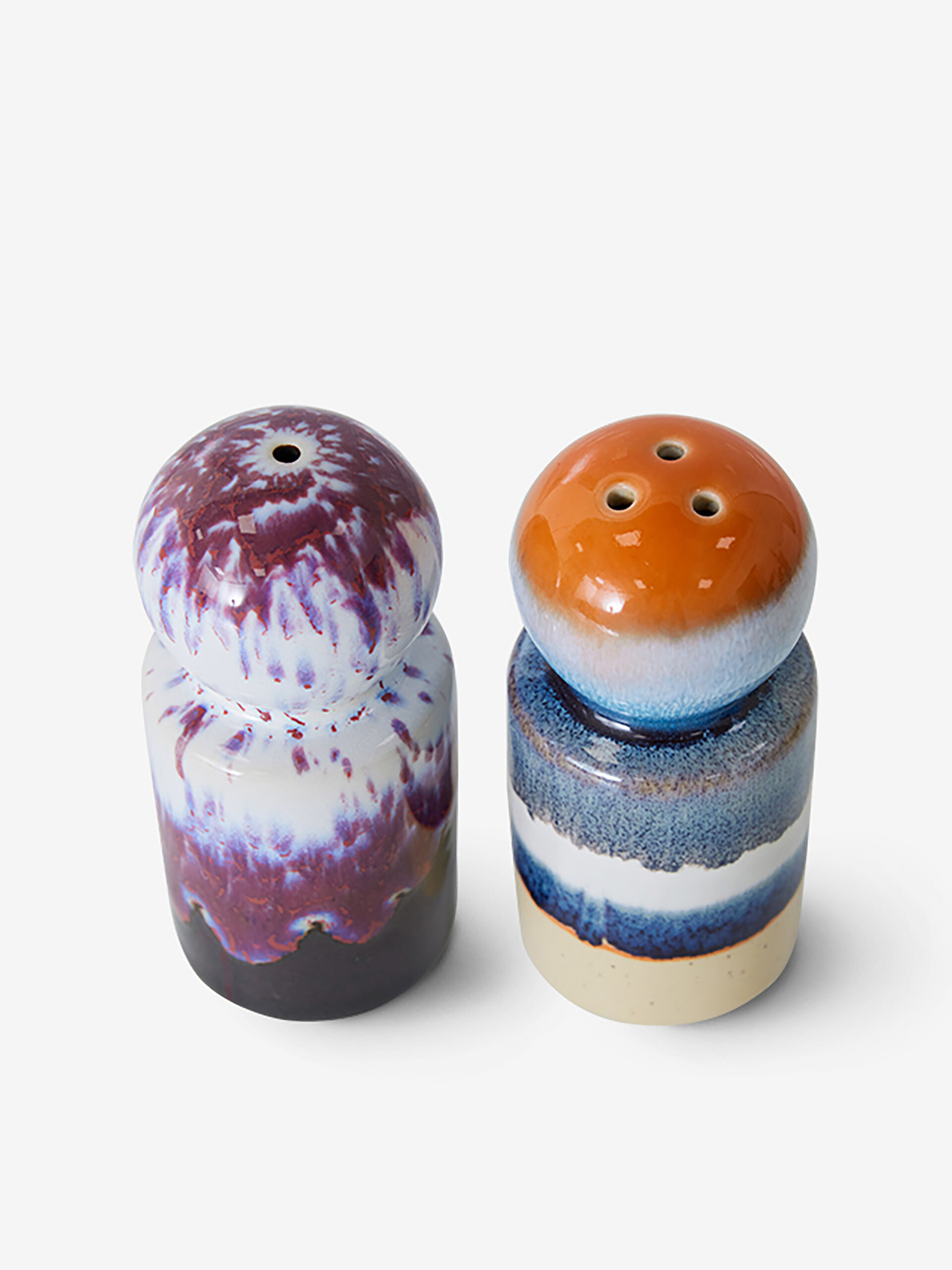 SALIERE ET POIVRIERE STARGAZE 70S - HK LIVING Multicolore , Maison Bensimon