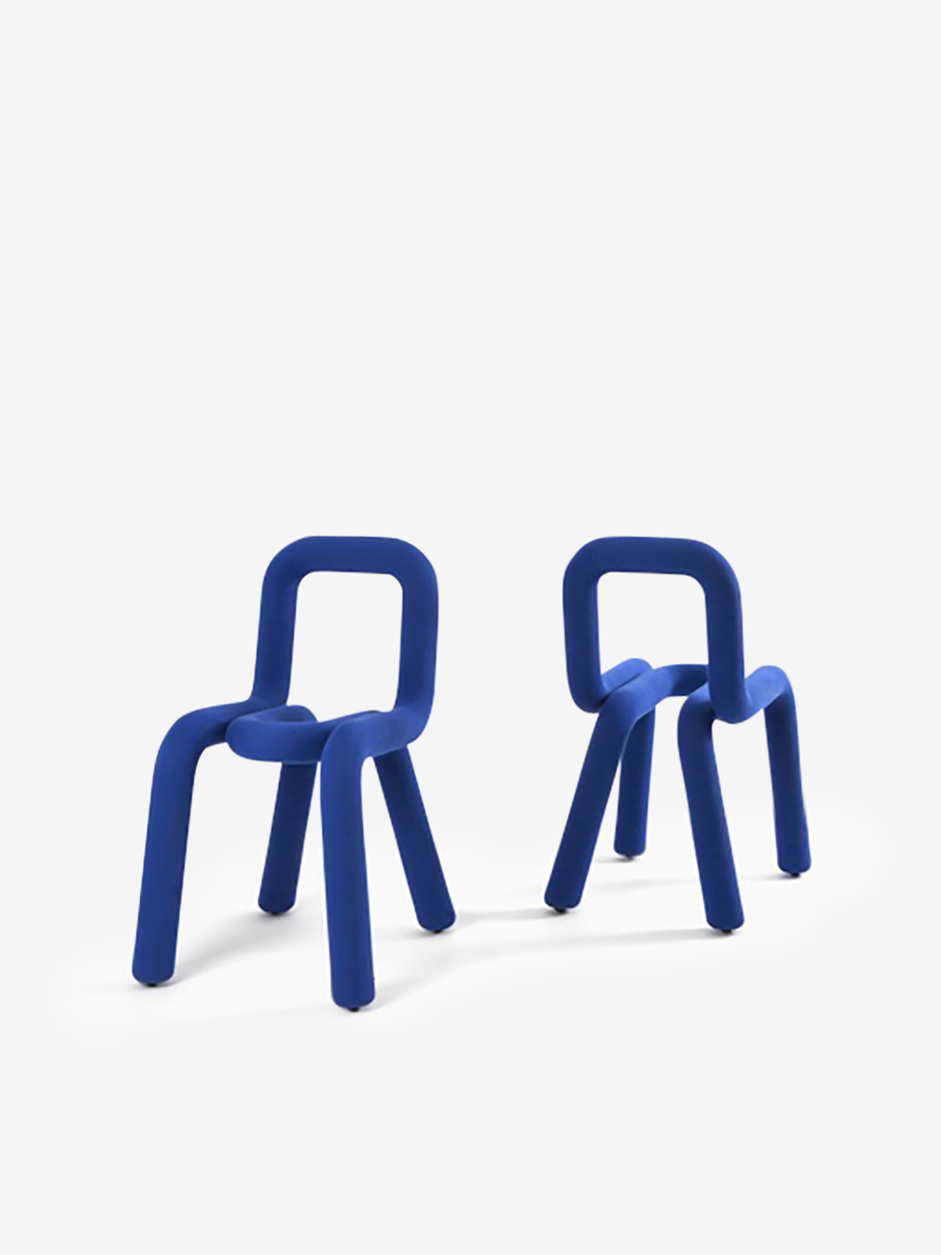 CHAISE BOLD BLEU - Moustache  Bleu , Maison Bensimon